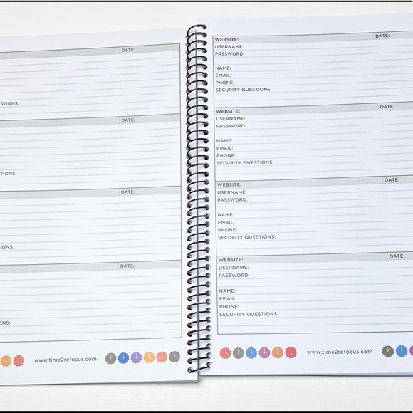 CAMOUFLAGE Mini Password Book in Green! - Picture 4 of 7